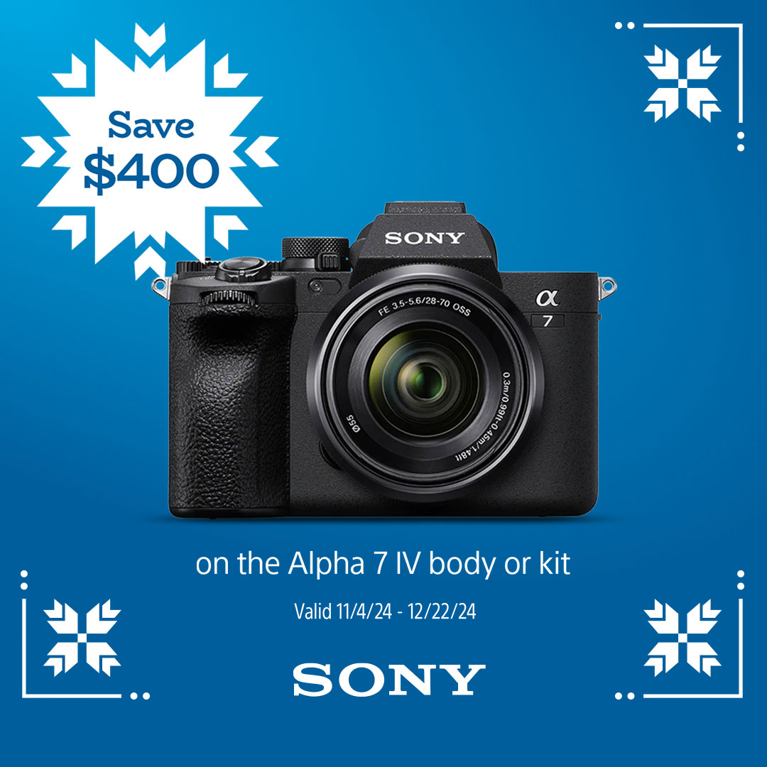 Sony Camera Store Save up to $1000 on Select Sony Cameras & Lenses at Murphy's Camera